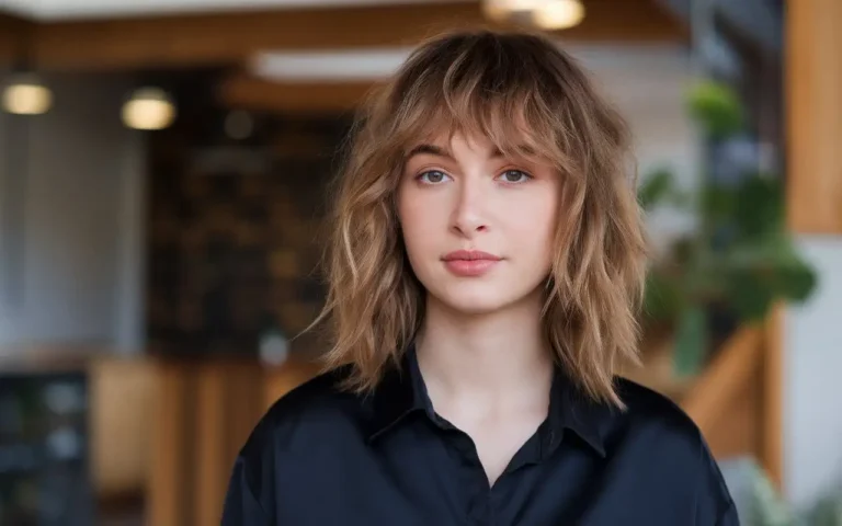 Wavy Wolf Cut Hairstyles