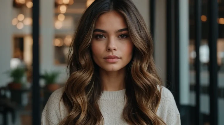 21 Stunning Dark Caramel Balayage Hair Ideas