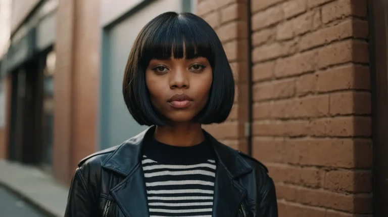 25 Stunning Bob with Bangs Hairstyles for Black Women