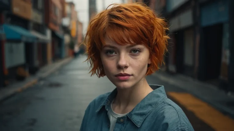 25 Spicy Ginger Wolf Cut Ideas